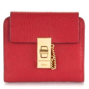 Chloe Drew Red Wallet